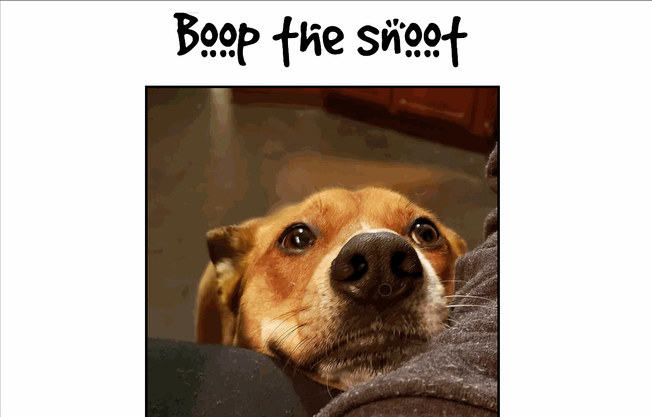 Boop Snoot pet photo generator preview